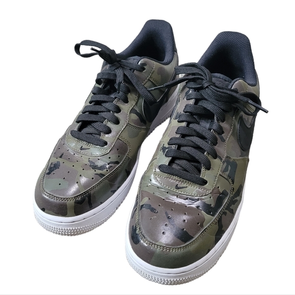 nike air force 1 low camo olive